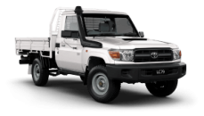Toyota LandCruiser 70 Grades Single Cab-