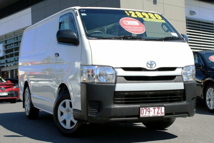 2014 Toyota Hiace Lwb Van (White)