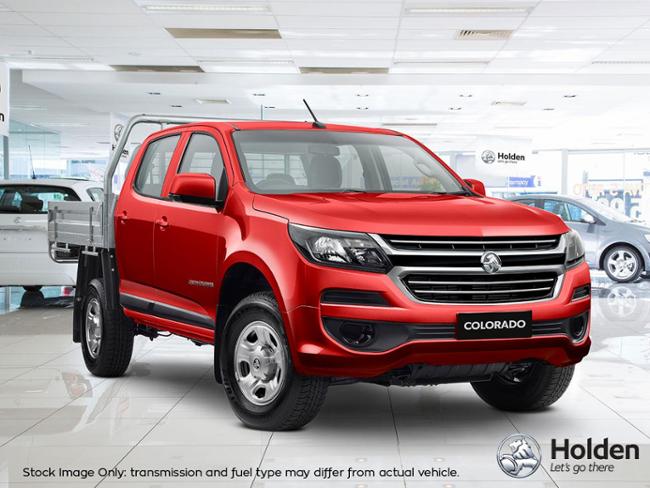 2018 HOLDEN COLORADO LS CREW CAB CHASSIS