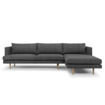 Denmark 3 Seater With Right Chaise - Met