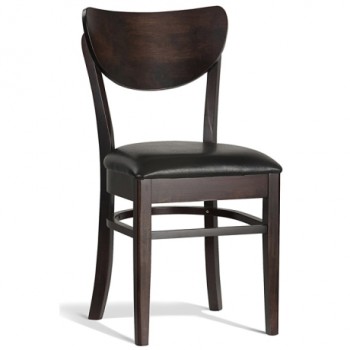 Asti Dining Chair with Cushion in Wenge