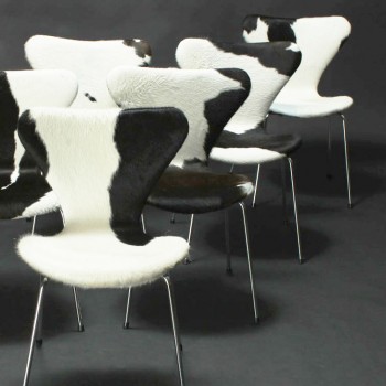 A133 - SET OF 6 BY ARNE JACOBSEN.