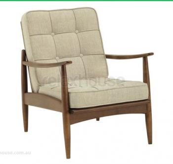 ROBYN SINGLE SEATER - COCOA WITH ALMOND 