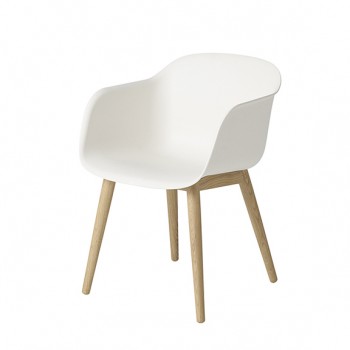 Fiber Chair Wood Base