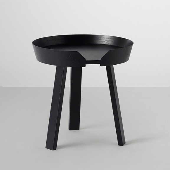 Around Coffee Table Small Black