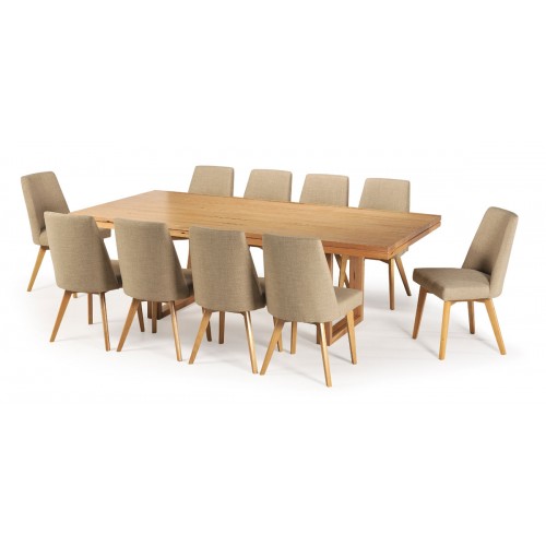 Messmate 2400 Table + 10 Latitude Chairs