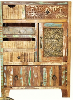Recycled Timber Vintage Cabinet