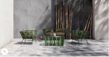 Tenerife Outdoor 2x Dining Chair