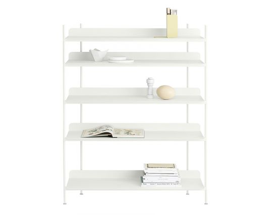 COMPILE SHELVING SYSTEM IN WHITE 