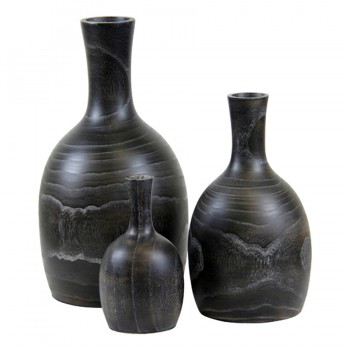 Tribal Set of 3 Bud Vase