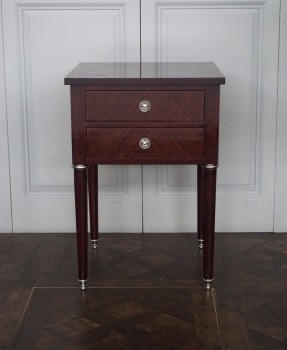 LOUIS XVI STYLE PARQUETRY SIDE TABLE