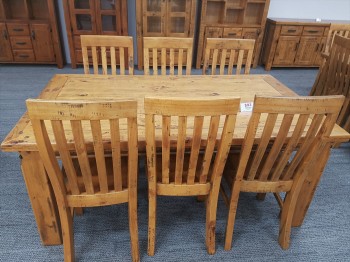 WOOLSHED 7 PIECE DINING SET