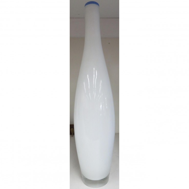 White Tall Vase