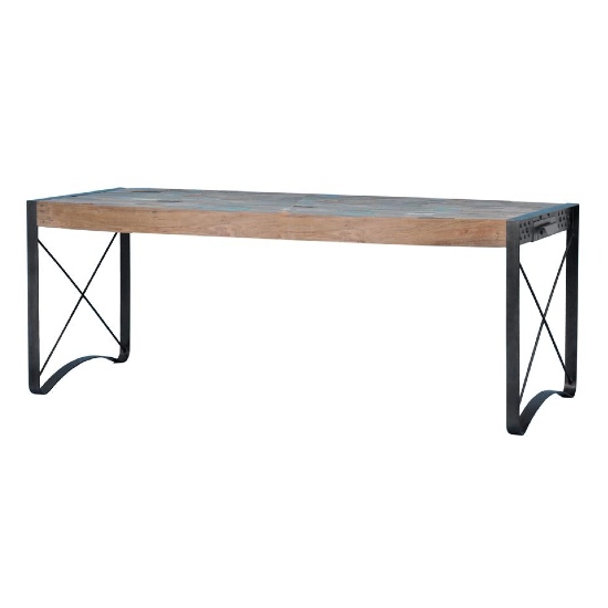 BOWFRONT DINING TABLE