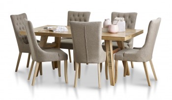 Alice dining suite with Evelyn chairs