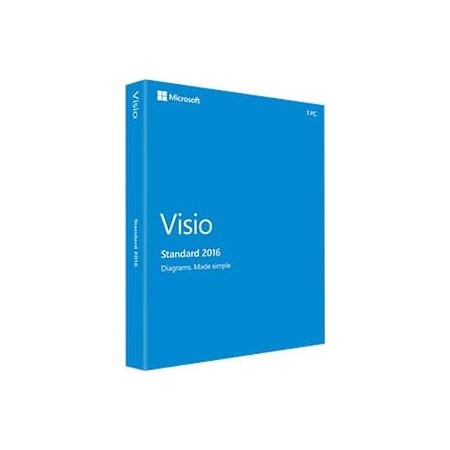 Microsoft Visio 2016 Standard - Box Pack