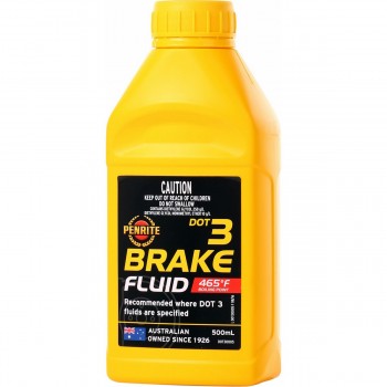 Penrite DOT 3 Brake Fluid 500mL
