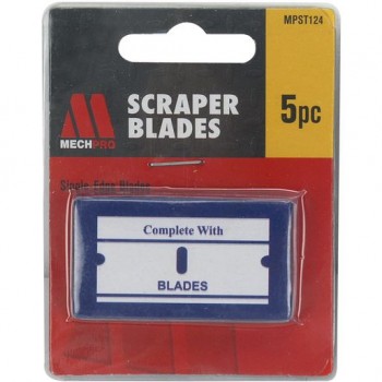 Mechpro Metal Scrapper Blades 5pc - MPST