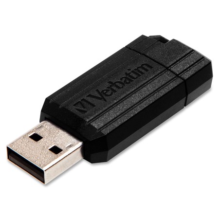 Verbatim PinStripe 8 GB USB Flash Drive 