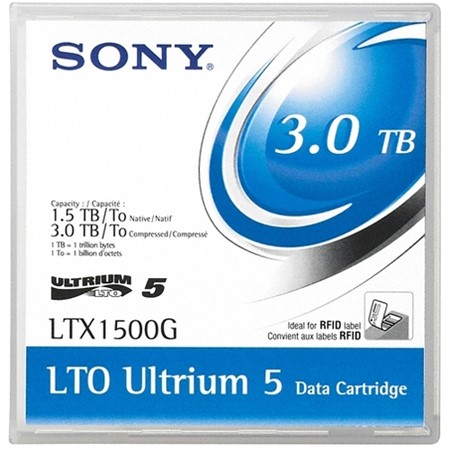 Sony LTX1500G Data Cartridge LTO-5 Part 
