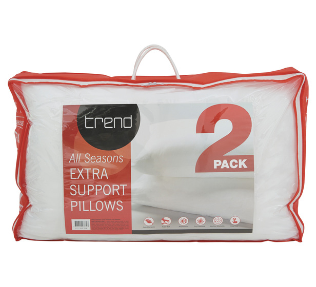 Trend Extra Support Pillow 2 Pack