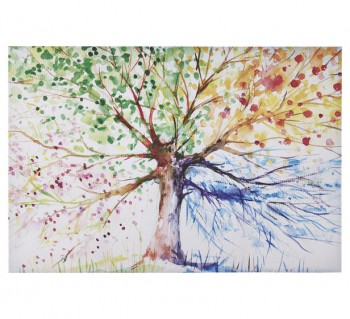 Rainbow Tree Wall Art