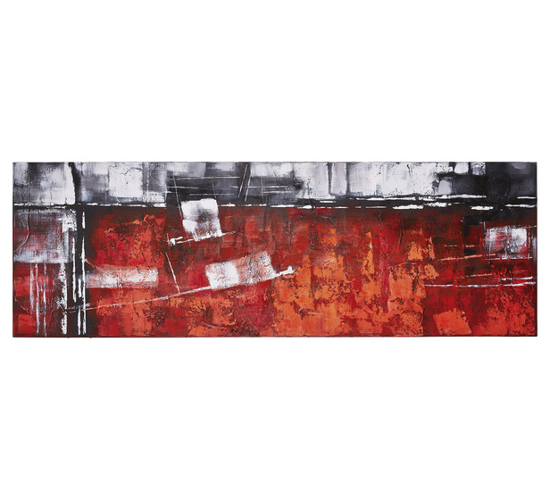 Red Abstract Wall Art