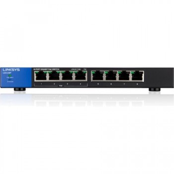 Linksys LGS108P 8 Ports Ethernet Switch 