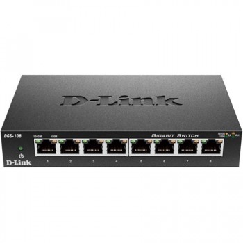 D-Link DGS-108 8 Ports Ethernet Switch P