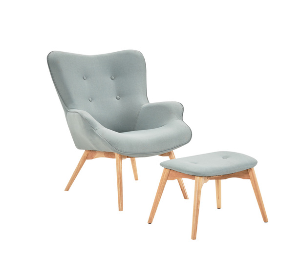 Grace Armchair with Footstool