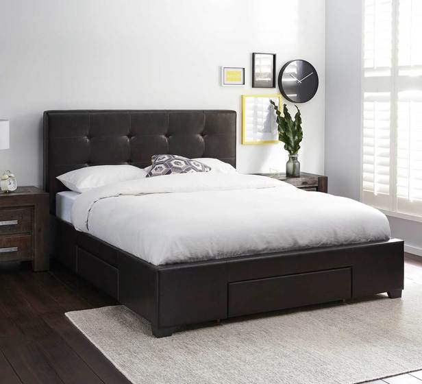 Modena Queen Bed with Storage
