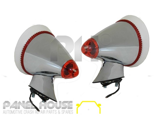 110mm Round PAIR Adjustable Front Guard 