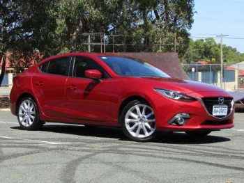 2015 Mazda 3 Sp25 Gt Sedan (Red)