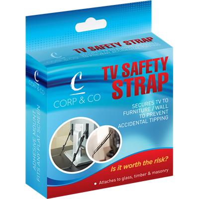 Corp & Co TV Safety Strap
