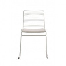 White Studio Wire Chair