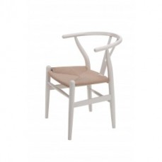 Replica Hans Wegner Wishbone Chair White