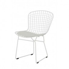 Replica White Bertoia Dining Chair