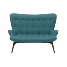 Replica Featherston Sofa 2 Seater Teal a