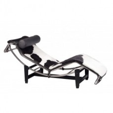 Replica LC4 Chaise Longue Black and Whit