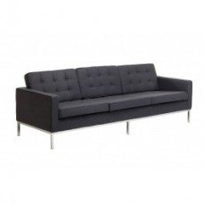 Replica Florence Knoll Wool 3 Seater Sof