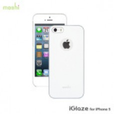MOSHI IGLAZE FOR IPHONE 5 - WHITE **CLEA