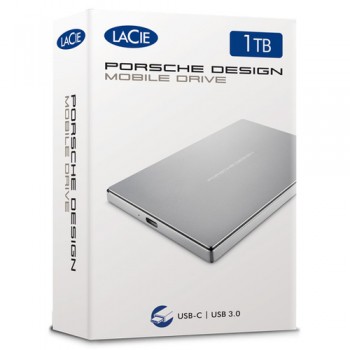LACIE 1TB PORSCHE DESIGN USB-C PORTABLE 