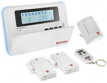 Red Shield 8 Zone Wireless Alarm Kit wit