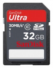 SanDisk SD Card 32GB SDHC - ULTRA Class1