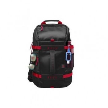 HP 15.6 ODYSSEY BLK RD BACKPACK