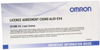 Omron Software Licence for use with CX-O