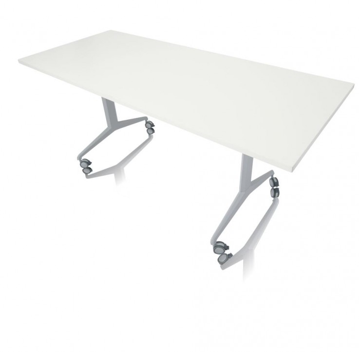 Rapid Metal Leg Flip Top Table