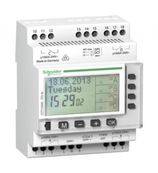 4 Channel Digital DIN Rail Switch Measur