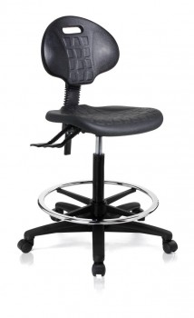 Kalina Drafting Chair Black