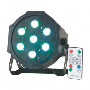 RAVE Stage Party light with 7 x 4W RGB L